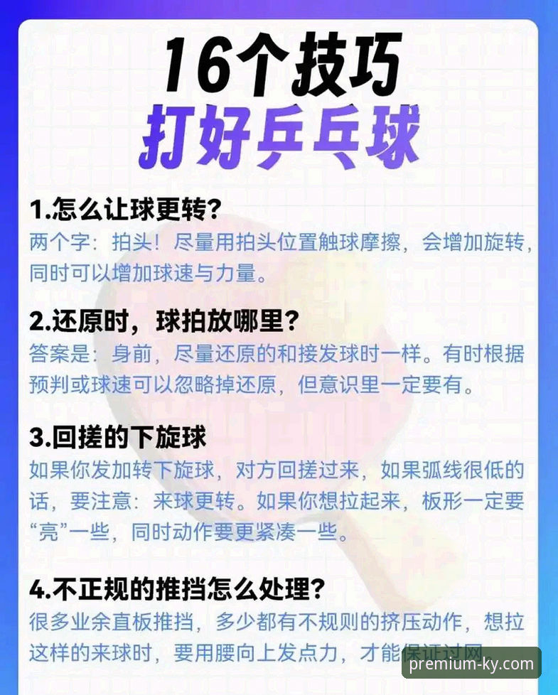 开云体育平台观赛指南：从世乒赛男团对决学看球技巧